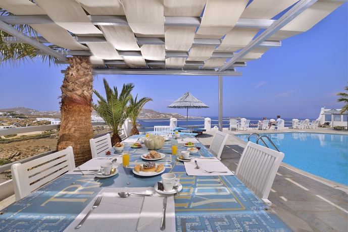 Imagen del bar/restaurante del Hotel Absolute Mykonos Suites and More. Foto 1