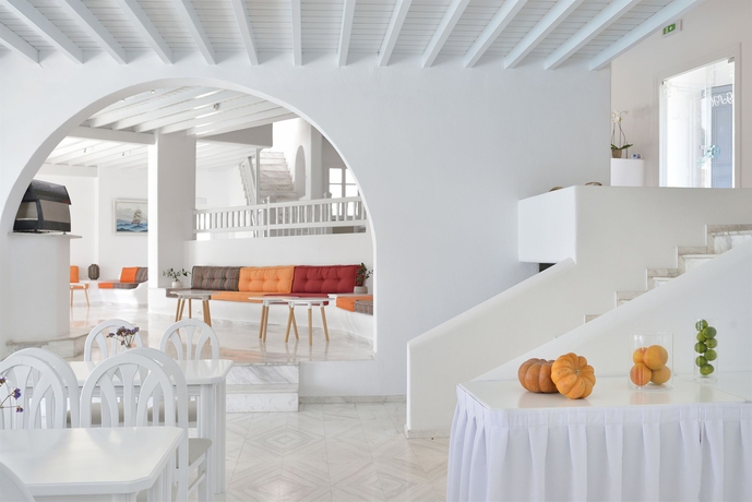 Imagen de los interiores del Hotel Absolute Mykonos Suites and More. Foto 13