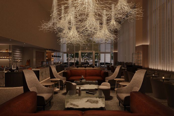 Imagen del bar/restaurante del Hotel Ac By Marriott Bethesda Downtown. Foto 5