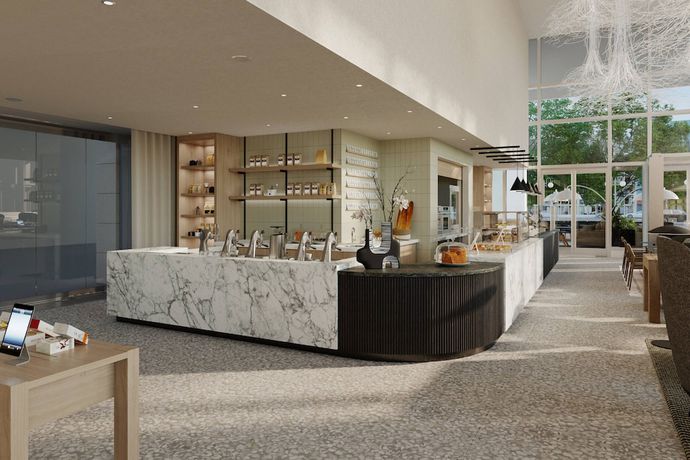 Imagen del bar/restaurante del Hotel Ac By Marriott Bethesda Downtown. Foto 6