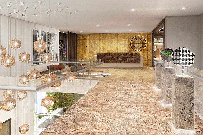 Imagen de los interiores del Hotel Ac By Marriott Bogota Zona T. Foto 8