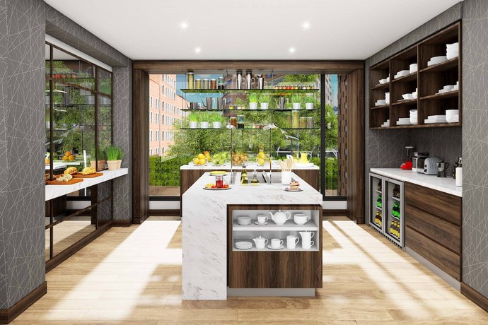 Imagen del bar/restaurante del Hotel Ac By Marriott Bogota Zona T. Foto 7