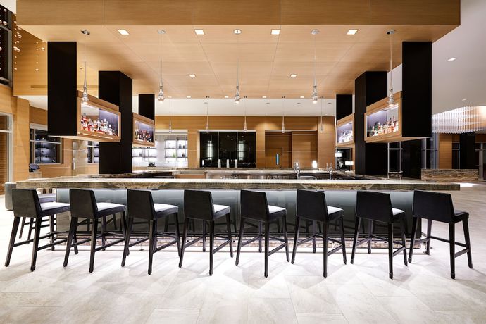 Imagen del bar/restaurante del Hotel Ac By Marriott Oklahoma City Bricktown. Foto 5