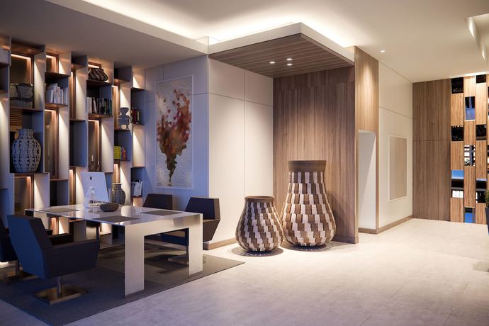 Imagen del bar/restaurante del Hotel Ac By Marriott Santa Marta. Foto 2