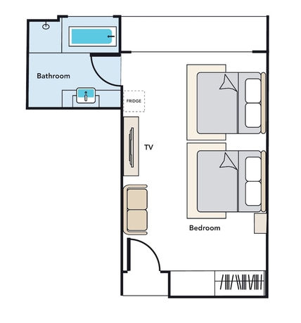 Imagen de la habitación del Hotel Acappella Suite. Foto 17