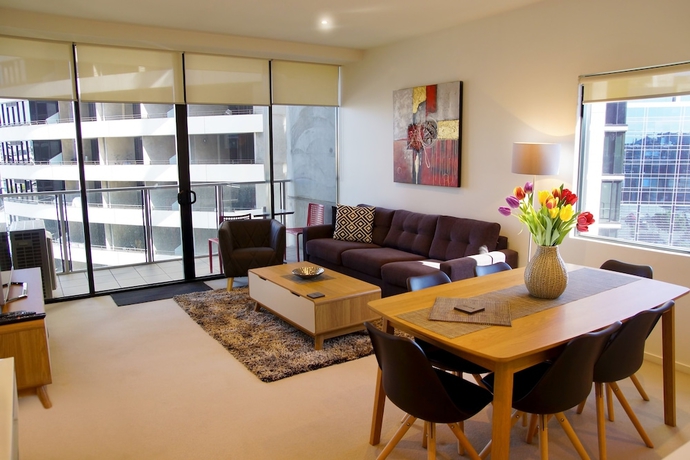 Imagen de la habitación del Hotel Accent Accommodation At Docklands Melbourne. Foto 6