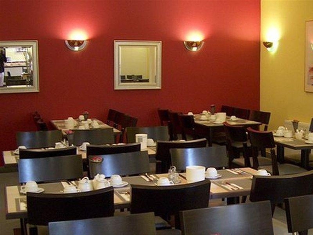 Imagen del bar/restaurante del Hotel Achat Frankenthal In Der Pfalz. Foto 3