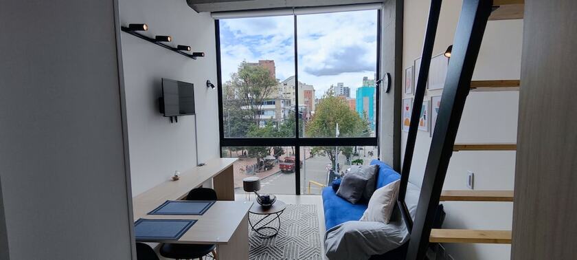 Imagen de la habitación del Hotel Acogedor loft en Chapinero 307. Foto 20