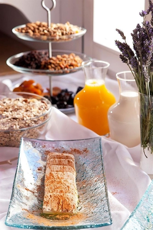 Imagen del bar/restaurante del Hotel Acqua Vatos Santorini. Foto 4