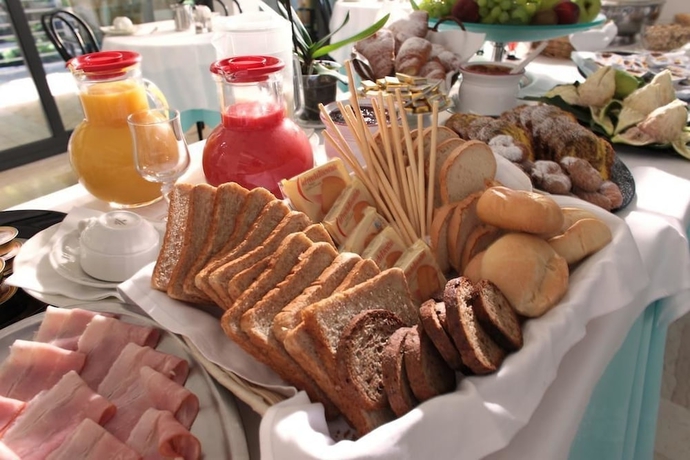 Imagen del bar/restaurante del Hotel Acropolis, Costa de Rimini. Foto 7