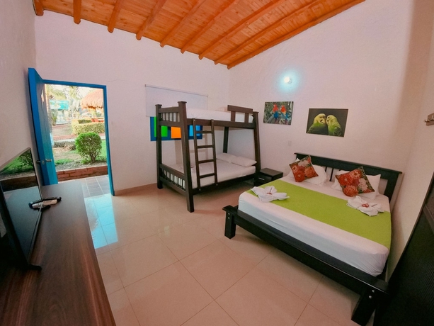 Imagen de la habitación del Hotel Acuarela del Rio. Foto 7