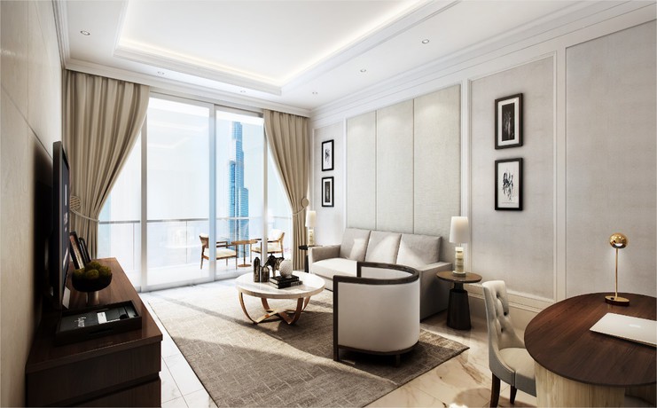 Imagen general del Hotel Address Dubai Mall. Foto 3