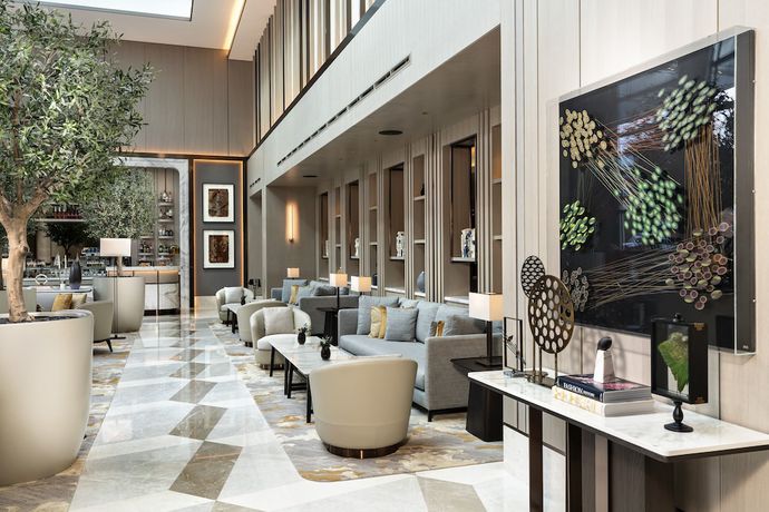 Imagen del bar/restaurante del Hotel Address Istanbul. Foto 3