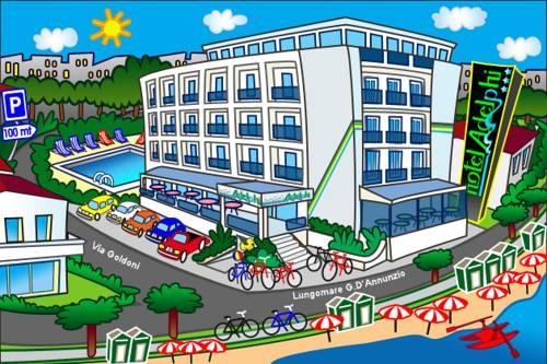 Imagen general del Hotel Adelphi, Riccione. Foto 8