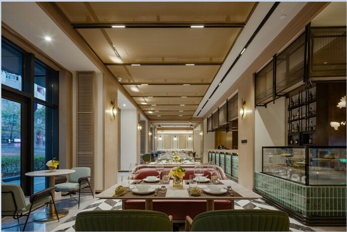 Imagen del bar/restaurante del Hotel Aden Select Shenzhen Taizi. Foto 12