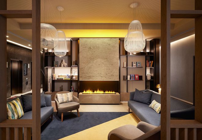 Imagen de los interiores del Hotel Adina Apartment Dusseldorf. Foto 7