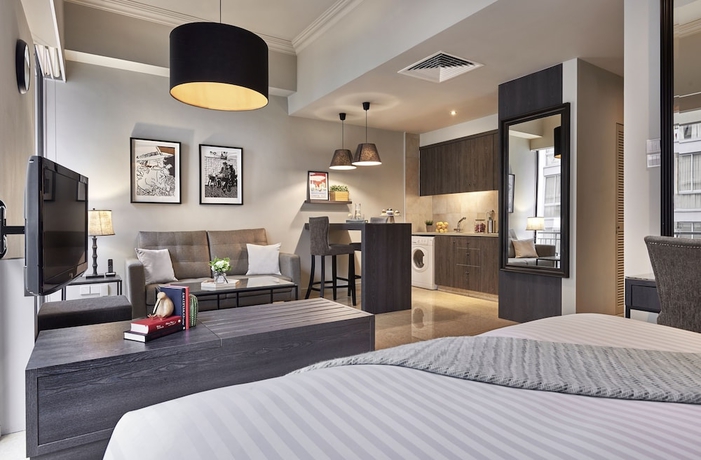 Imagen de la habitación del Hotel Adina Serviced Apartments Singapore Orchard. Foto 2