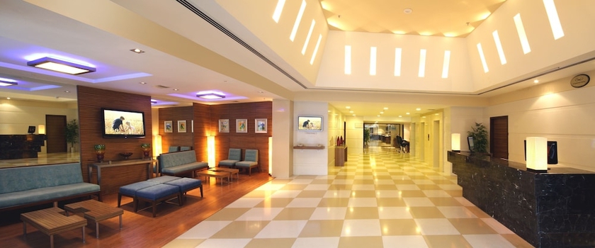 Imagen de los interiores del Hotel Aditya Hometel Hyderabad. Foto 13
