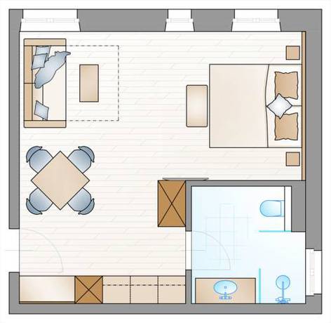 Imagen de la habitación del Hotel Adler Alpen Apartments. Foto 6