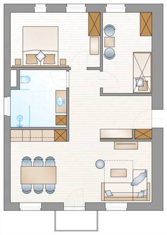 Imagen de la habitación del Hotel Adler Alpen Apartments. Foto 8