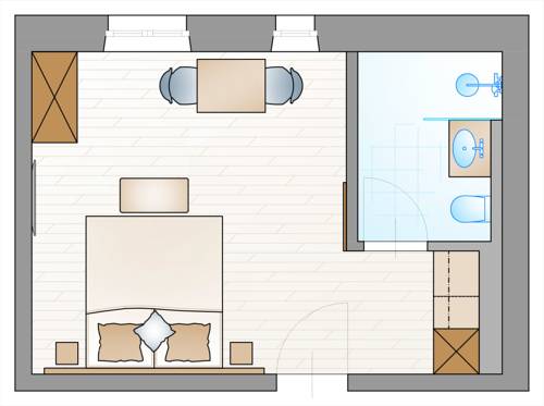 Imagen de la habitación del Hotel Adler Alpen Apartments. Foto 9