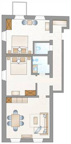 Imagen de la habitación del Hotel Adler Alpen Apartments. Foto 13