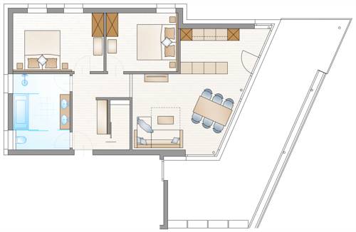 Imagen de la habitación del Hotel Adler Alpen Apartments. Foto 16