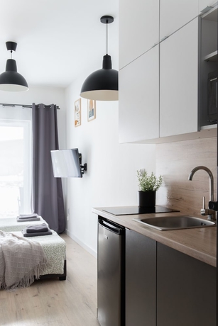 Imagen de la habitación del Hotel Adler Apartments, Lodz. Foto 6