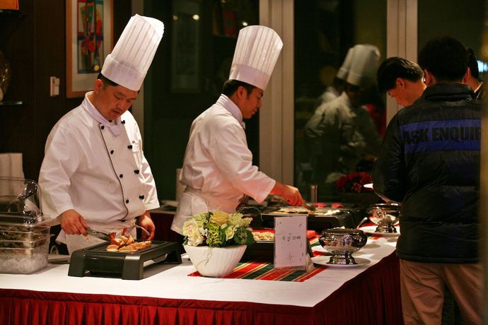 Imagen del bar/restaurante del Hotel Adonis, Pocheon. Foto 4