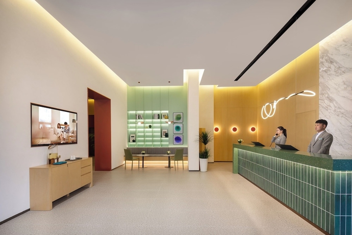 Imagen de los interiores del Hotel Adoor Suites Songbei Suzhou. Foto 14