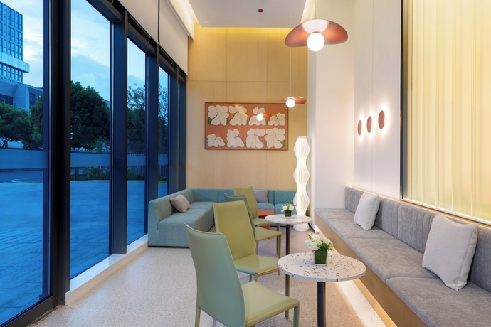 Imagen de los interiores del Hotel Adoor Suites Songbei Suzhou. Foto 16