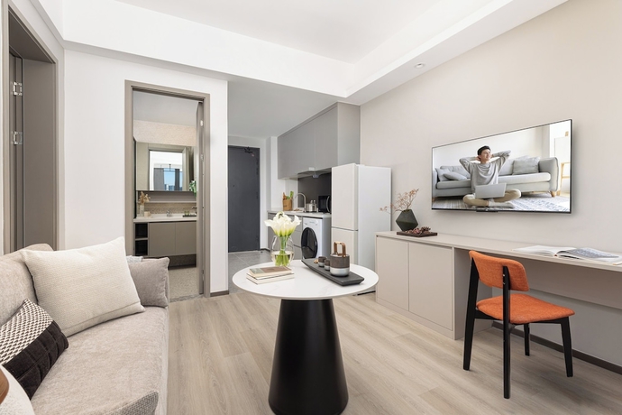 Imagen de la habitación del Hotel Adoor Suites Songbei Suzhou. Foto 13