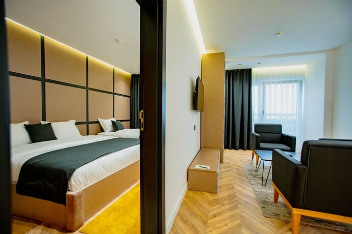 Imagen de la habitación del Hotel Ador. Foto 17