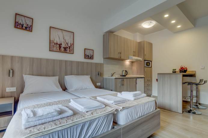 Imagen de la habitación del Hotel Adriatik Budva apartments. Foto 4