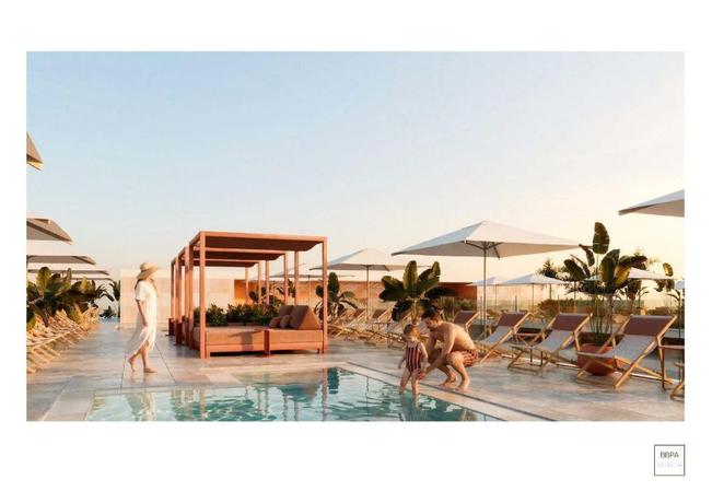 Imagen de la piscina del Hotel Aduana Suites. Foto 9