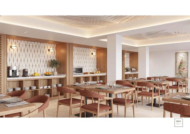 Imagen del bar/restaurante del Hotel Aduana Suites. Foto 2