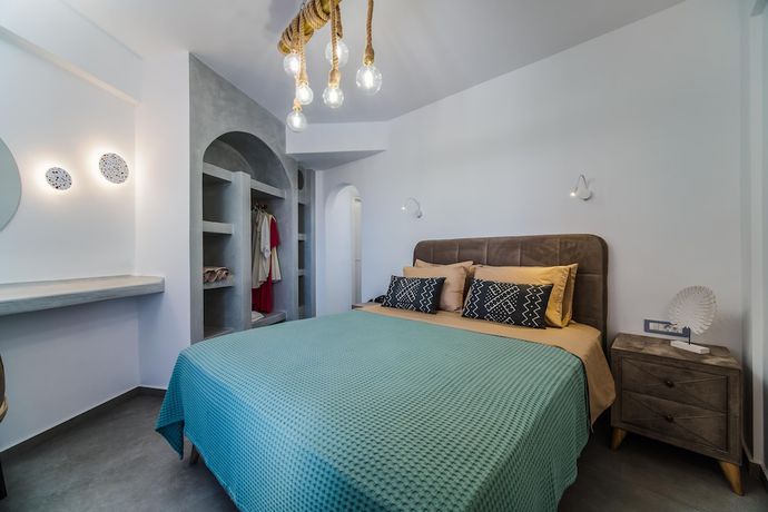 Imagen de la habitación del Hotel Aegean Blue Luxury Suites. Foto 7