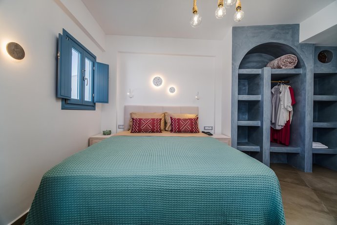 Imagen de la habitación del Hotel Aegean Blue Luxury Suites. Foto 11