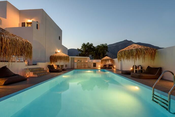 Imagen general del Hotel Aegeeis, Santorini. Foto 1