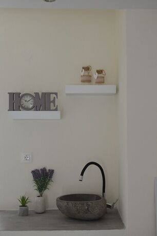 Imagen de la habitación del Hotel Aelia Sea View Studios. Foto 17