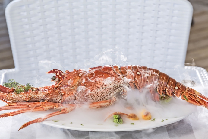 Imagen del bar/restaurante del Hotel Aeolos Beach Resort All Inclusive. Foto 6