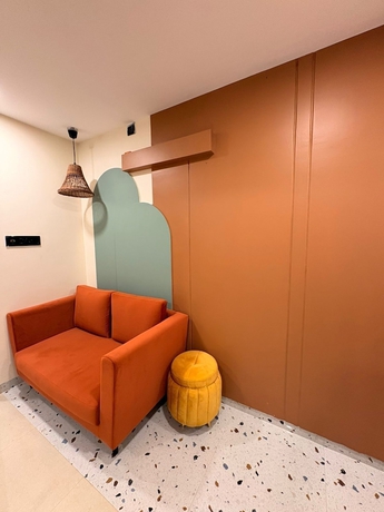 Imagen de los interiores del Hotel Aesthetic 1bhk luxe Indore. Foto 16