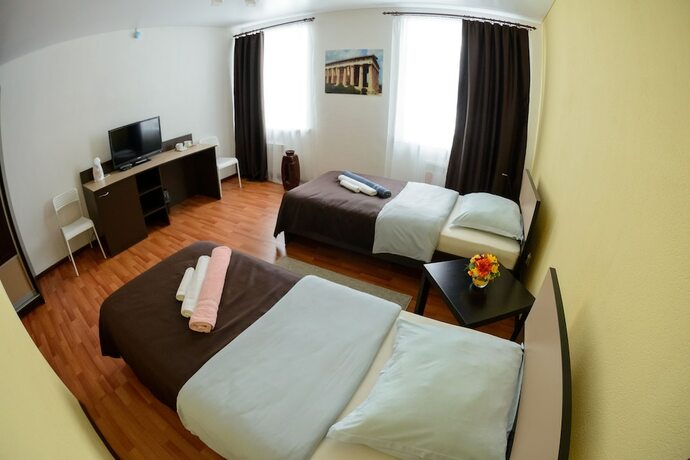 Imagen de la habitación del Hotel Afiny. Foto 16