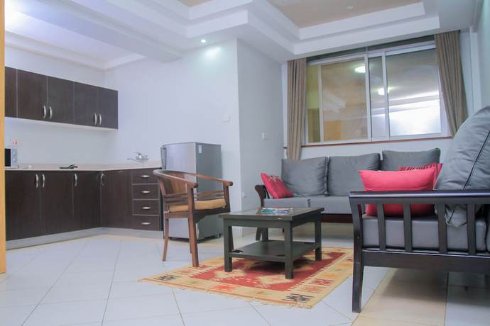 Imagen del bar/restaurante del Hotel Afrique Suites. Foto 3