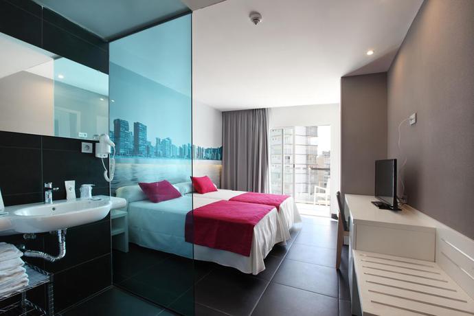 Imagen de la habitación del Hotel Agua Azul. Foto 5