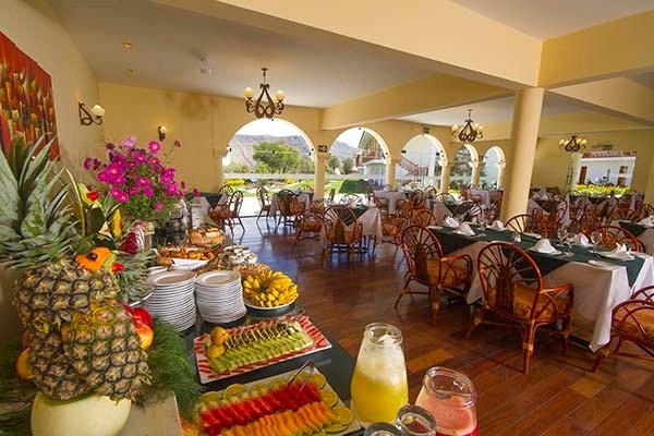 Imagen del bar/restaurante del Hotel Agustos Urubamba. Foto 2