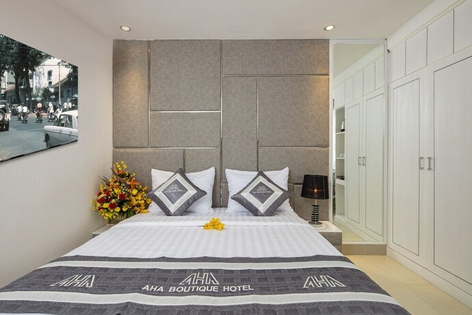 Imagen de la habitación del Hotel Aha Boutique. Foto 13
