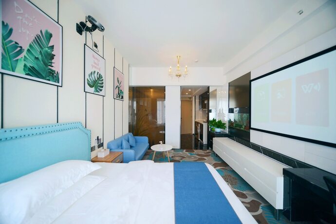 Imagen de la habitación del Hotel Aimei Poly Apartment Near Changlong Park. Foto 13