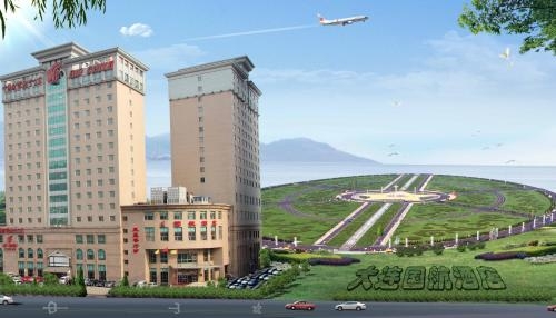 Imagen de los exteriores del Hotel Air China Dalian. Foto 7