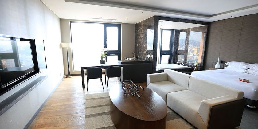 Imagen de la habitación del Hotel Air City Jeju. Foto 17
